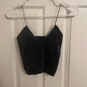 Sparkly free people tank top